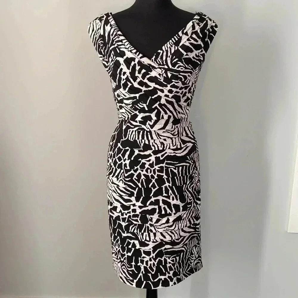 BA Nites | V-Neck  Evening Dress